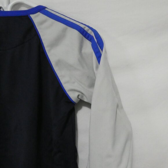 Y2K | GAP | medium (8) | Blue And Grey Long Sleeve Shirt With Stripes - Picture 13 of 16